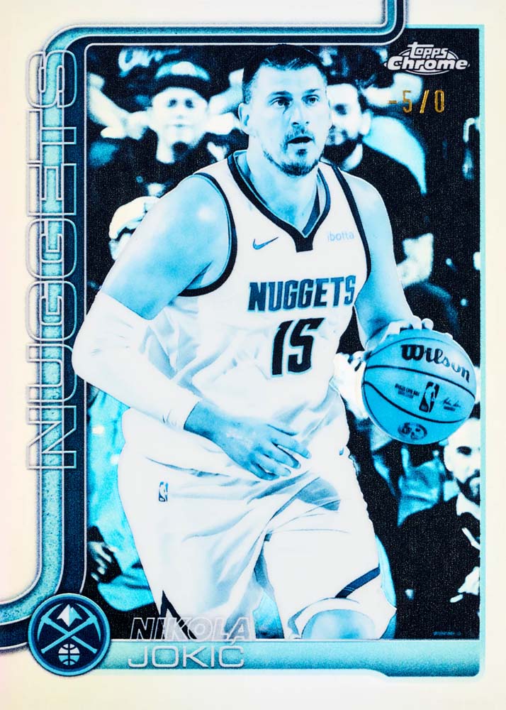 Topps NBA Chrome 2025-2026 Mega Box
