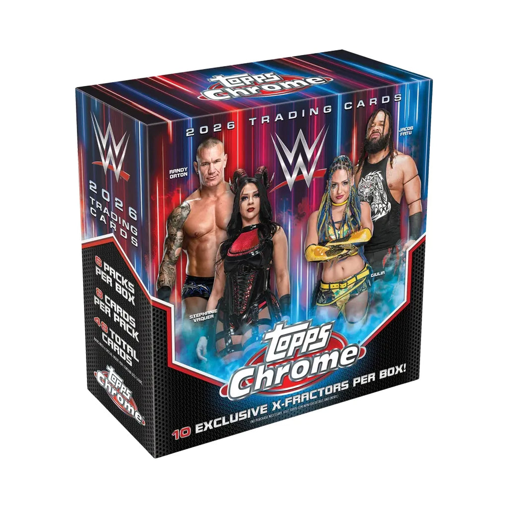 2026 TOPPS WWE CHROME MEGA BOX