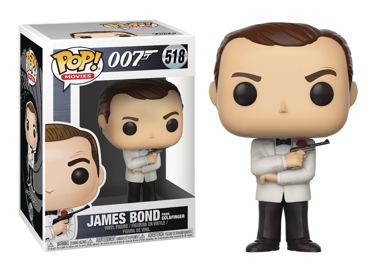 James Bond POP Vinyl Figure: Sean Connery, White Tux (Goldfinger)