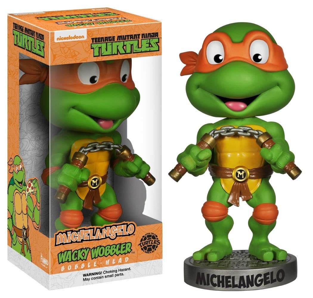 Teenage Mutant Ninja Turtles Funko Wacky Wobbler Michelangelo