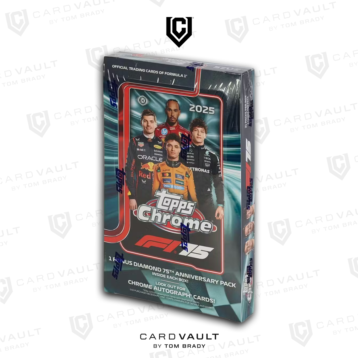 2025 Topps Chrome Formula 1 Racing Hobby Box