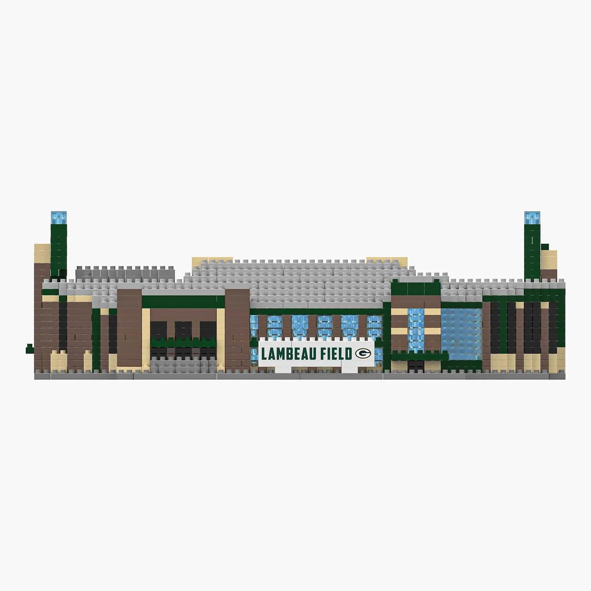 Green Bay Packers NFL FOCO BRXLZ Stadium Building Block Set