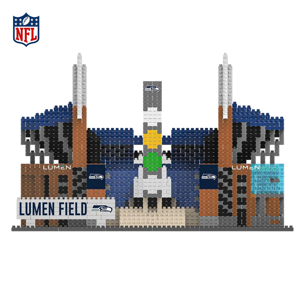 Seattle Seahawks NFL BRXLZ Stadium 5369-Piece Building Block Set