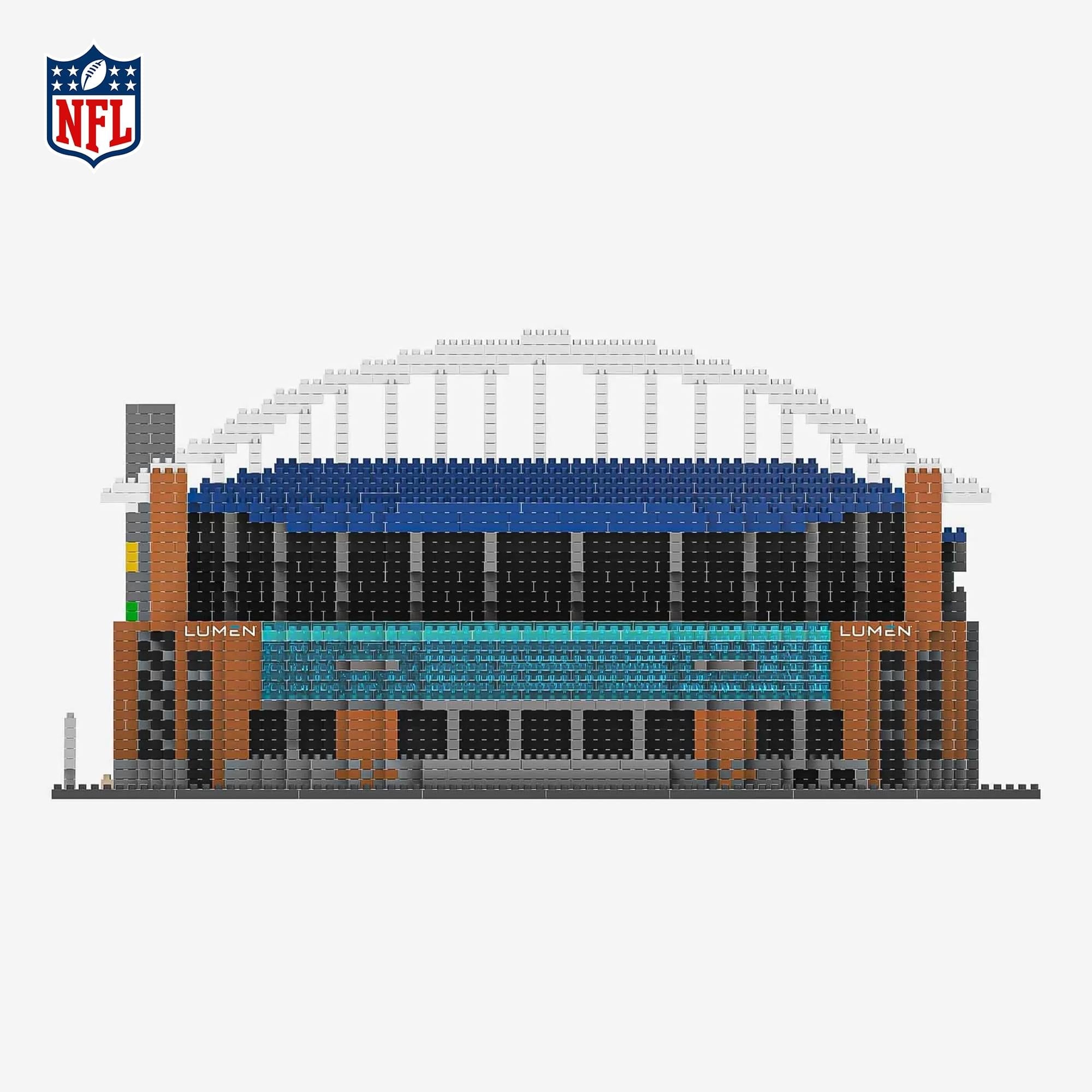Seattle Seahawks NFL BRXLZ Stadium 5369-Piece Building Block Set
