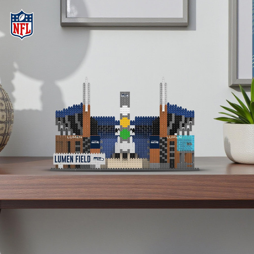 Seattle Seahawks NFL BRXLZ Stadium 5369-Piece Building Block Set