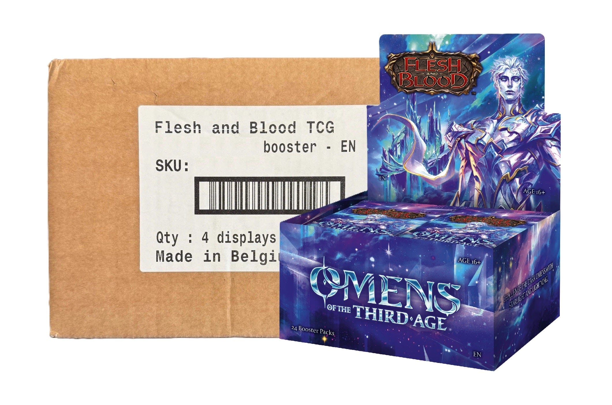 Flesh & Blood: Omens of the Third Age [x4] Booster Case