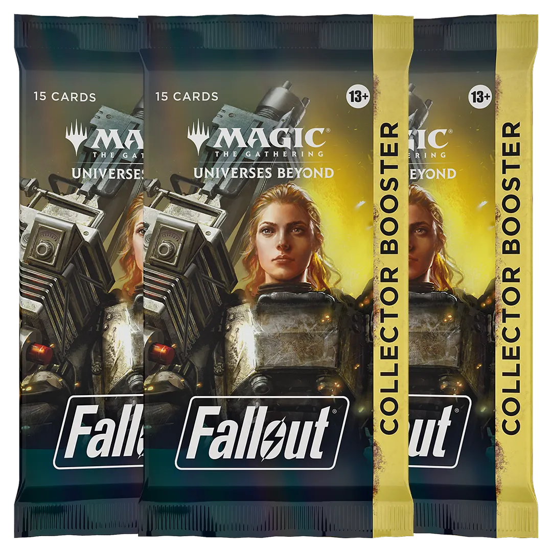 Universes Beyond Fallout Collector Booster Display