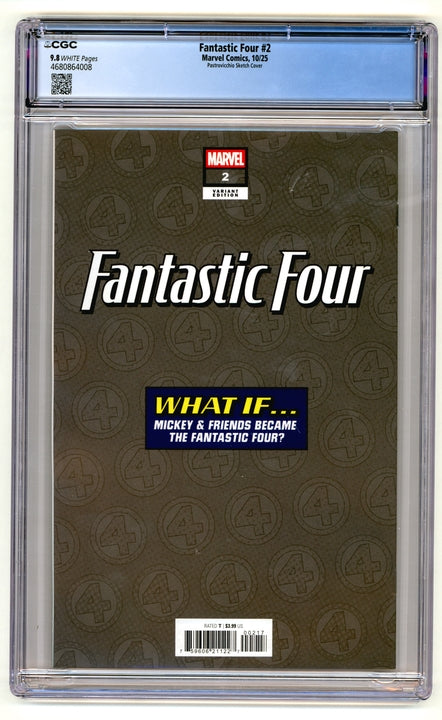 Fantastic Four: #2 [Disney 100 Pastrovicchio CGC 9.8 CVR J - 1:100] 2025