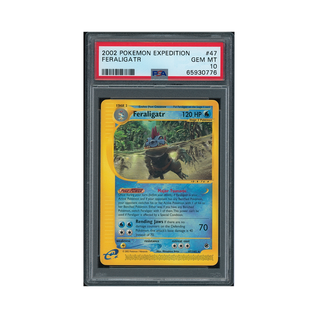 2002 Pokemon Expedition Feraligatr #47 PSA 10