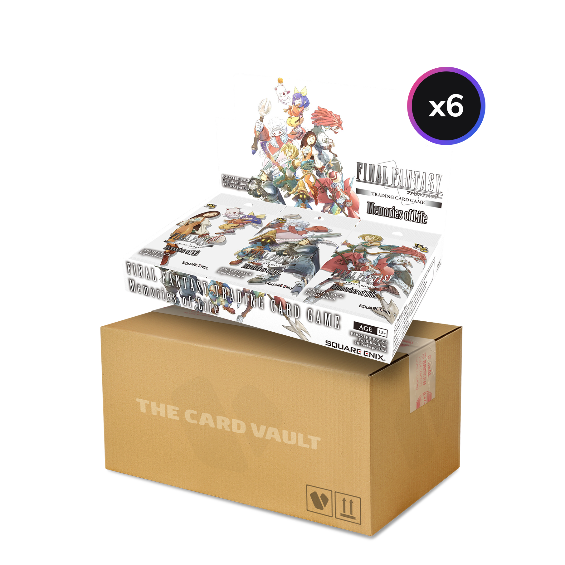 Final Fantasy TCG - Opus XXX (30) - Memories of Life - Display Case (6x Booster Boxes)