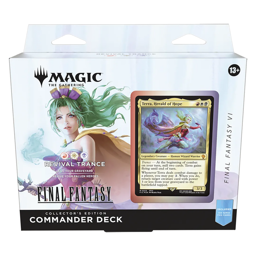 Magic: The Gathering Final Fantasy Collector Commander Deck Bundle [Set of 4]