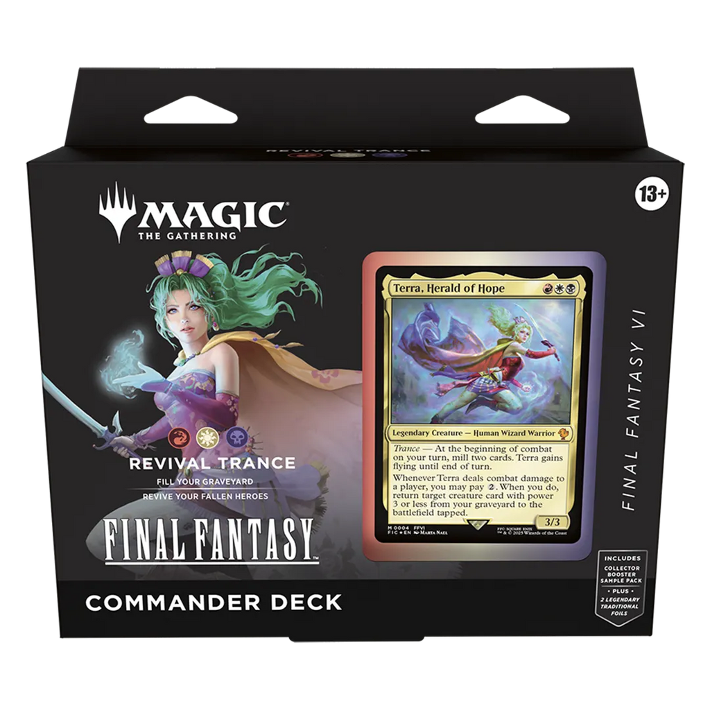 Magic: The Gathering Final Fantasy Commander Deck Bundle [Set of 4]