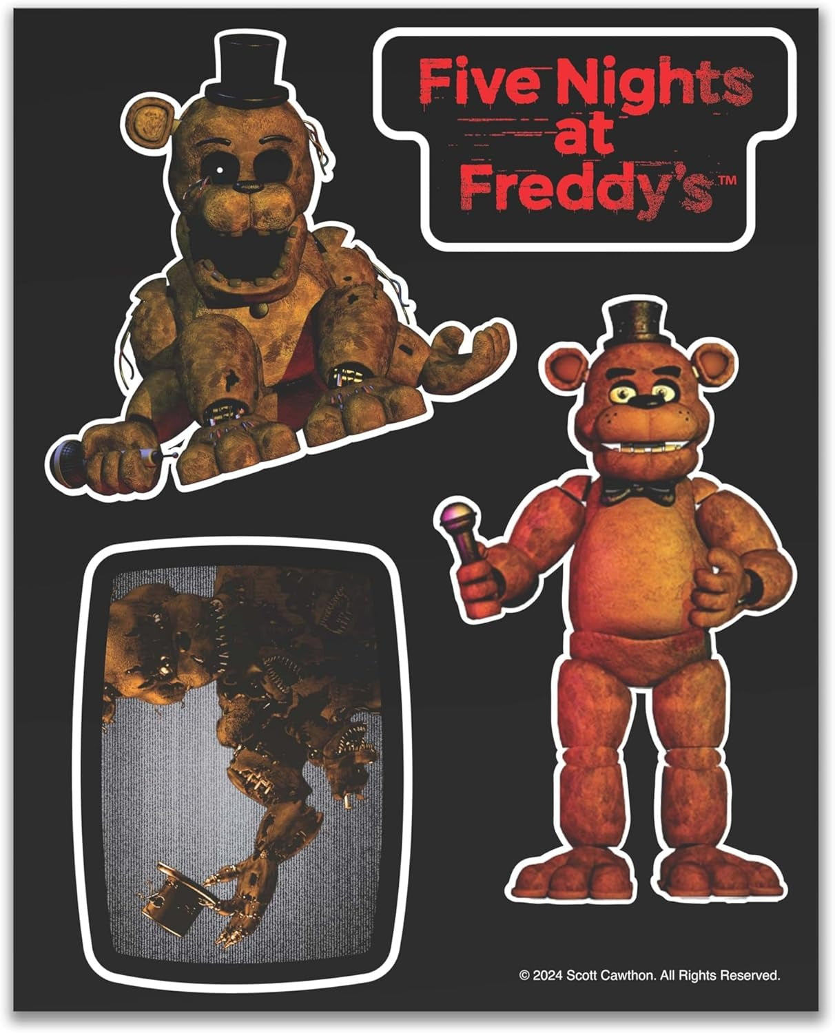 Five Nights at Freddy's Head Bundle - Coin Bank / Mystery Bundle