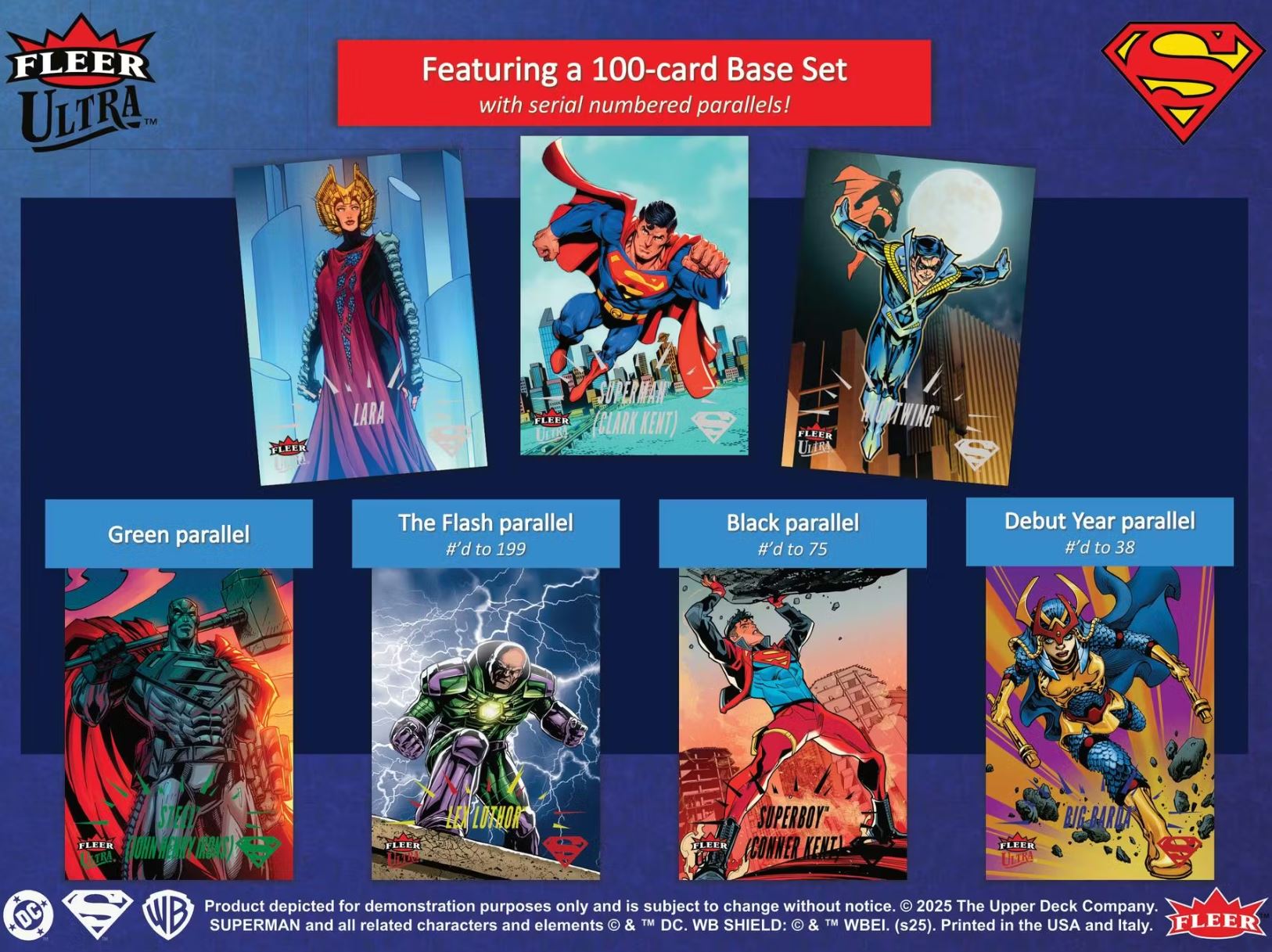 2025 Upper Deck Fleer Ultra Superman Hobby Box