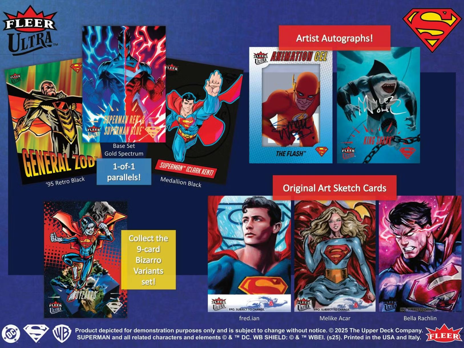 2025 Upper Deck Fleer Ultra Superman Hobby Box