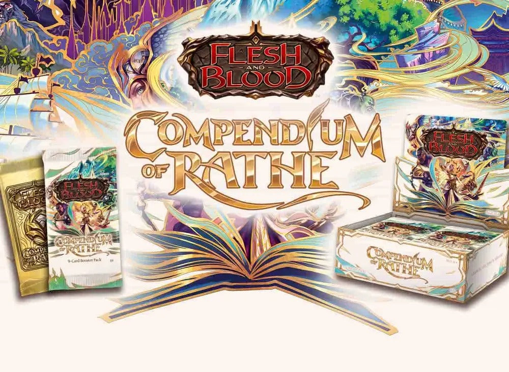 Flesh And Blood TCG: Compendium of Rathe Booster Box - 24 Packs