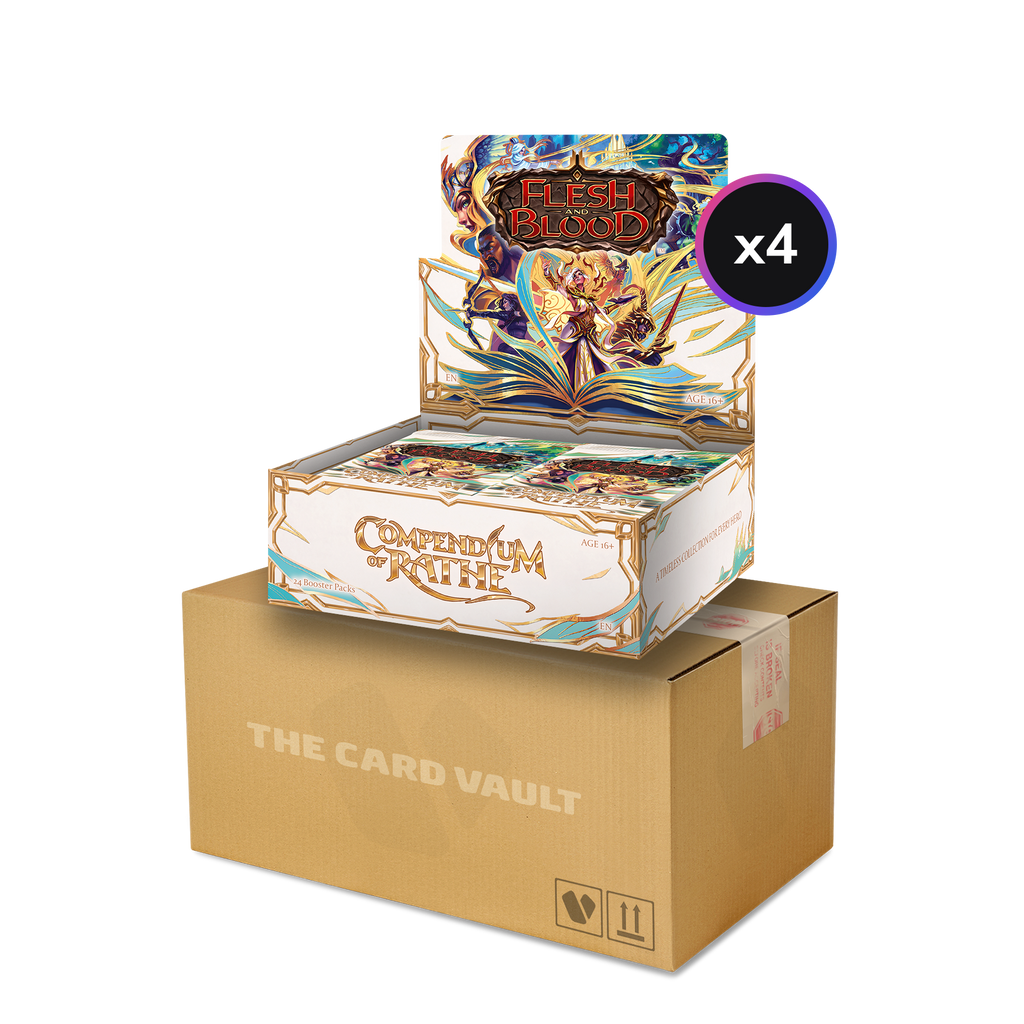 Flesh and Blood TCG - Compendium of Rathe - Display Case (4x Booster Boxes)