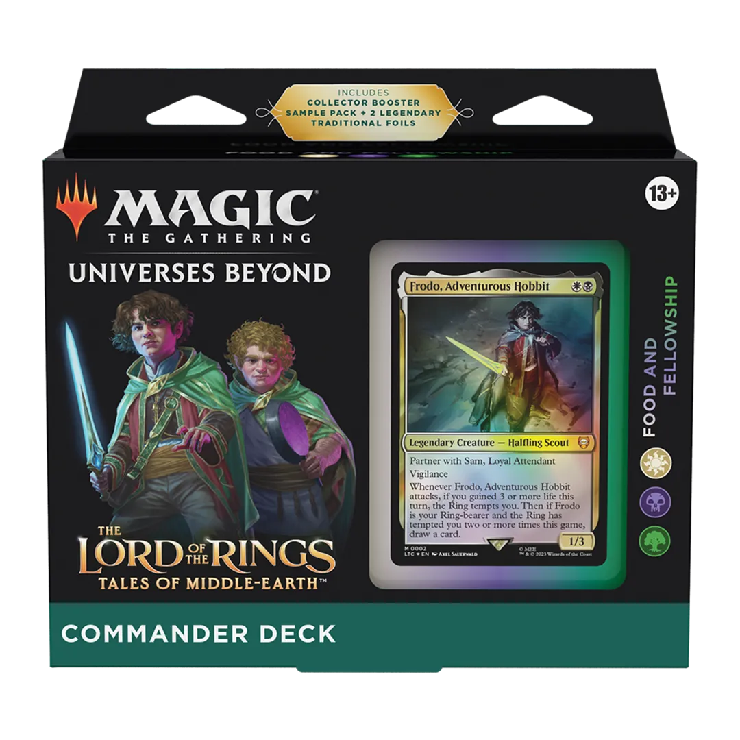 MTG: The Lord of the Rings Tales of Middle-Earth Commander Decks [Set of 4]