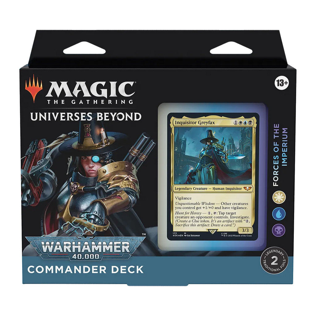Universes Beyond: Warhammer 40,000 Commander Decks [Set of 4]