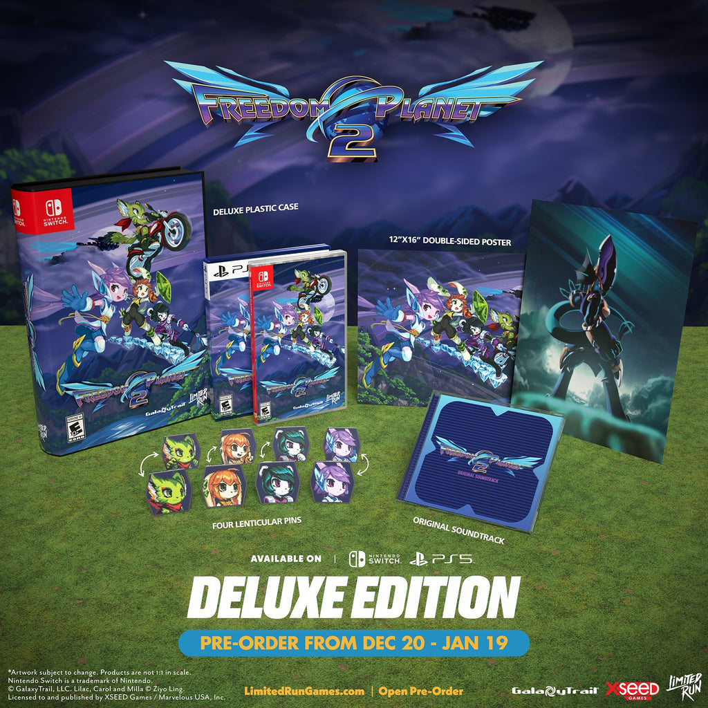 Freedom Planet 2 Deluxe Edition - Limited Run #269 [Nintendo Switch]