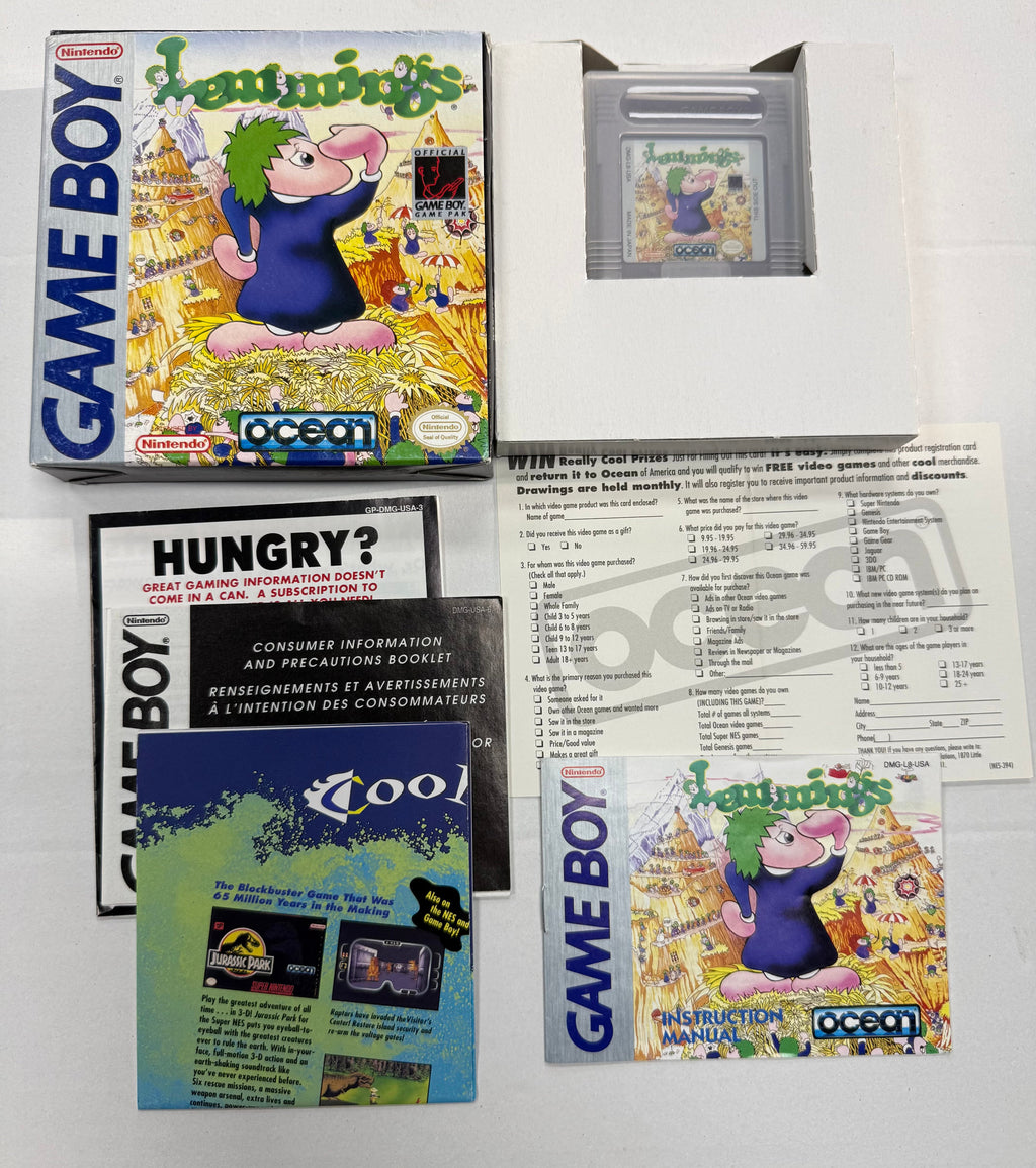 Lemmings: Complete - Nintendo Game Boy
