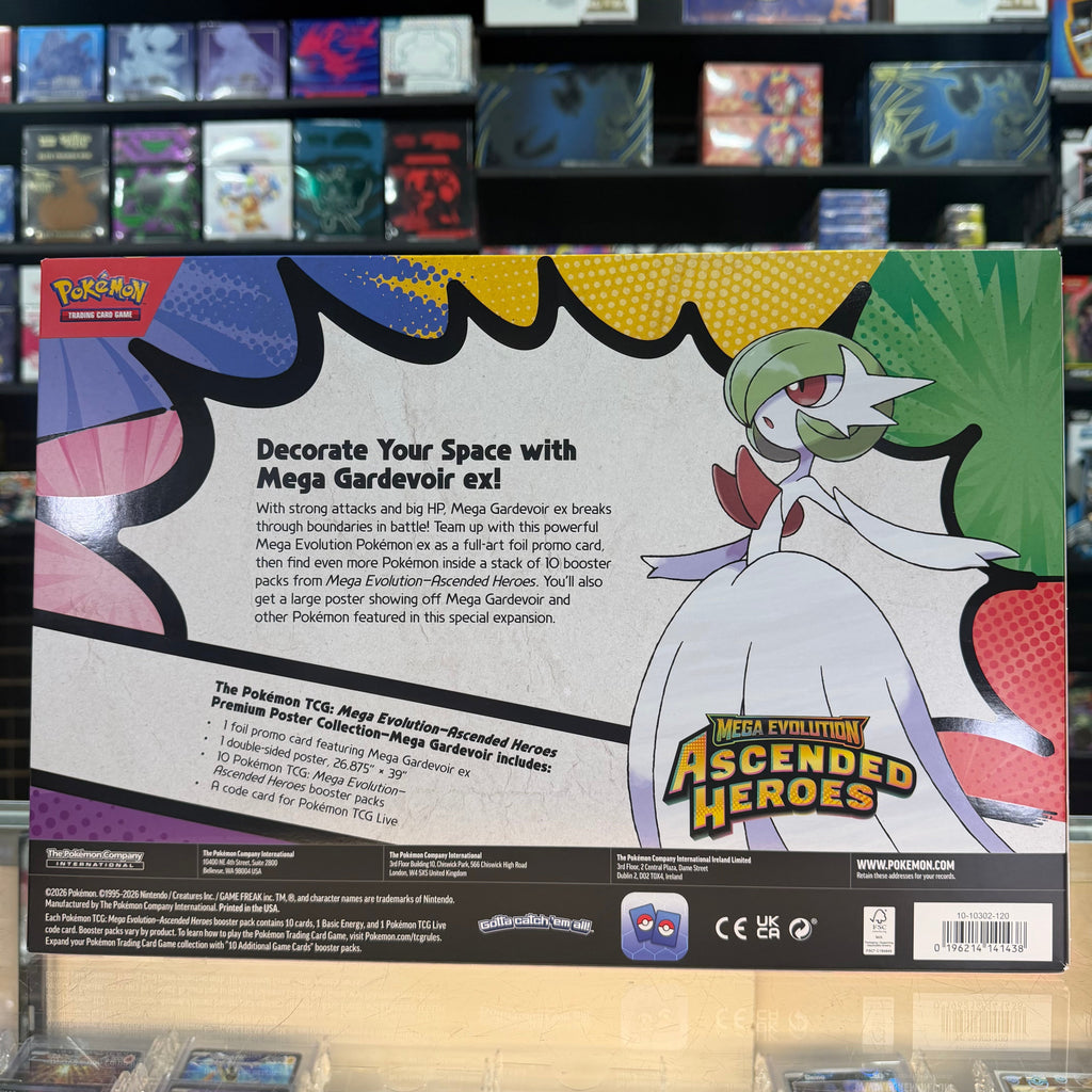 Pokémon TCG: Mega Evolution: Ascended Heroes - Premium Poster Collection (Mega Gardevoir) (Limit 1)