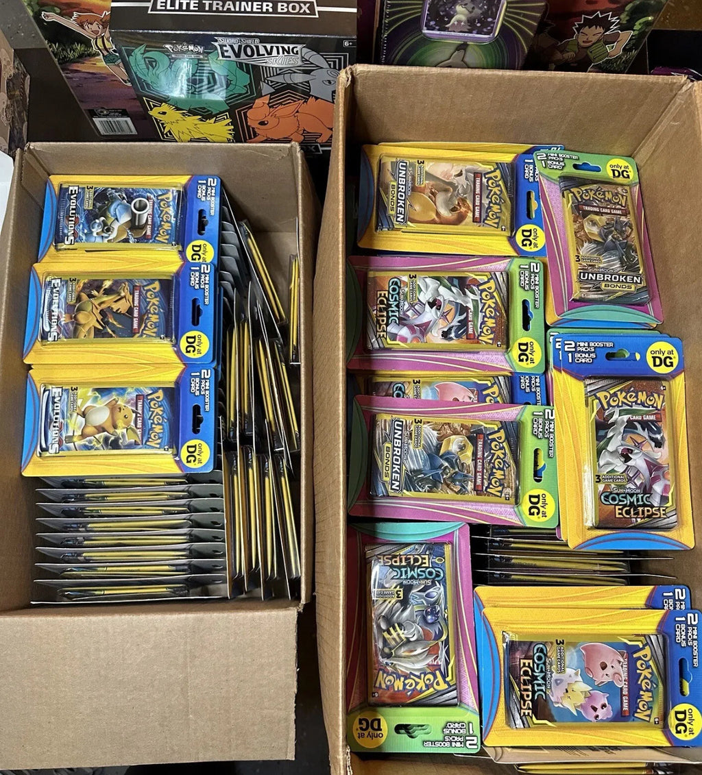 Medium Vintage/Modern Mystery Box with Singles, Packs, Boxes and More!!!