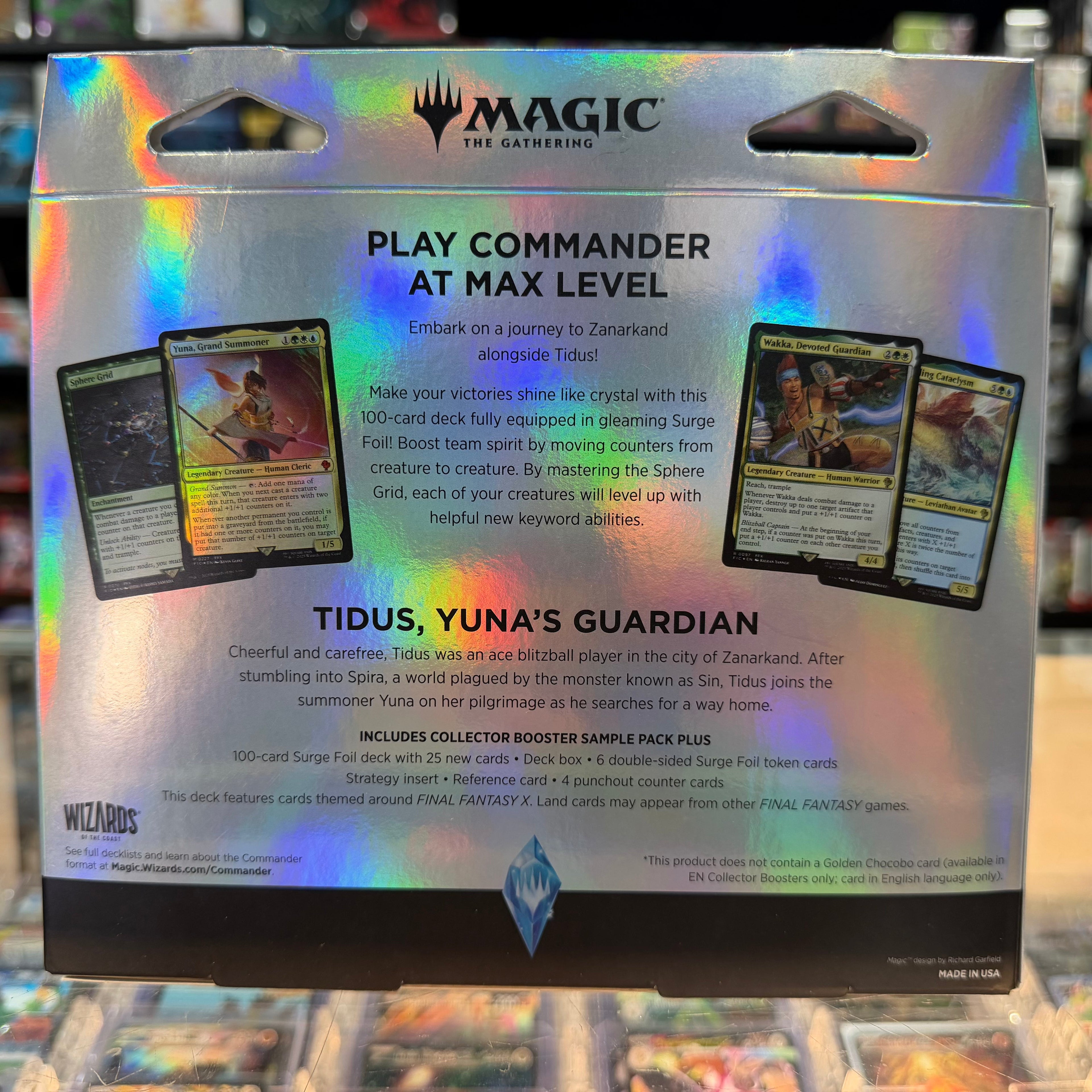 Magic: The Gathering - FINAL FANTASY - Commander-Deck (Gegen-Blitz Sammler-Edition)
