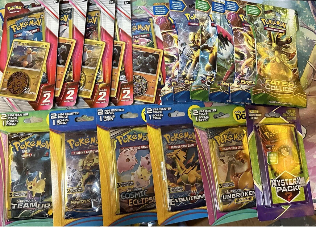 Medium Vintage/Modern Mystery Box with Singles, Packs, Boxes and More!!!