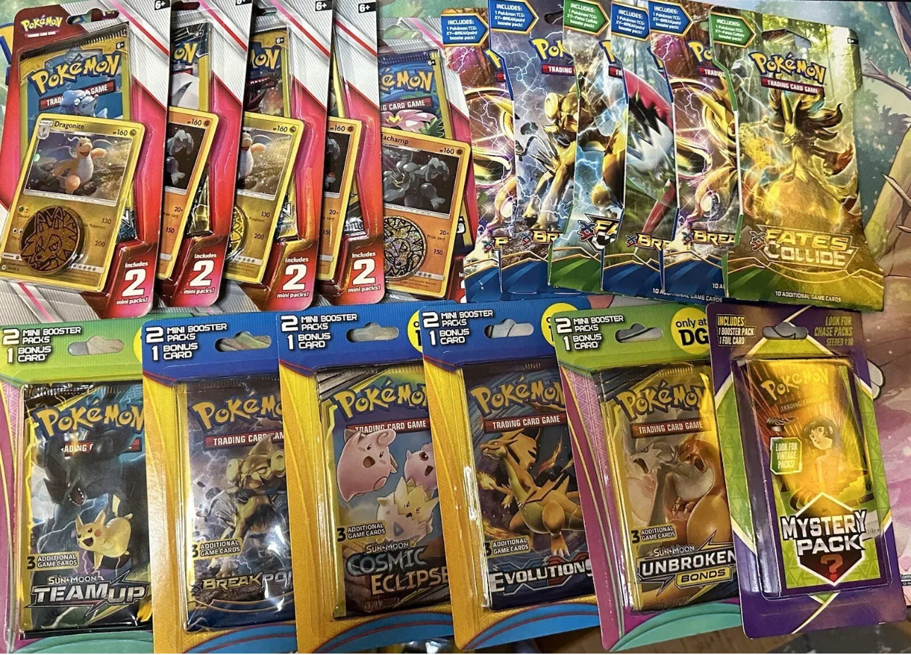 Medium Vintage/Modern Mystery Box with Singles, Packs, Boxes and More!!!