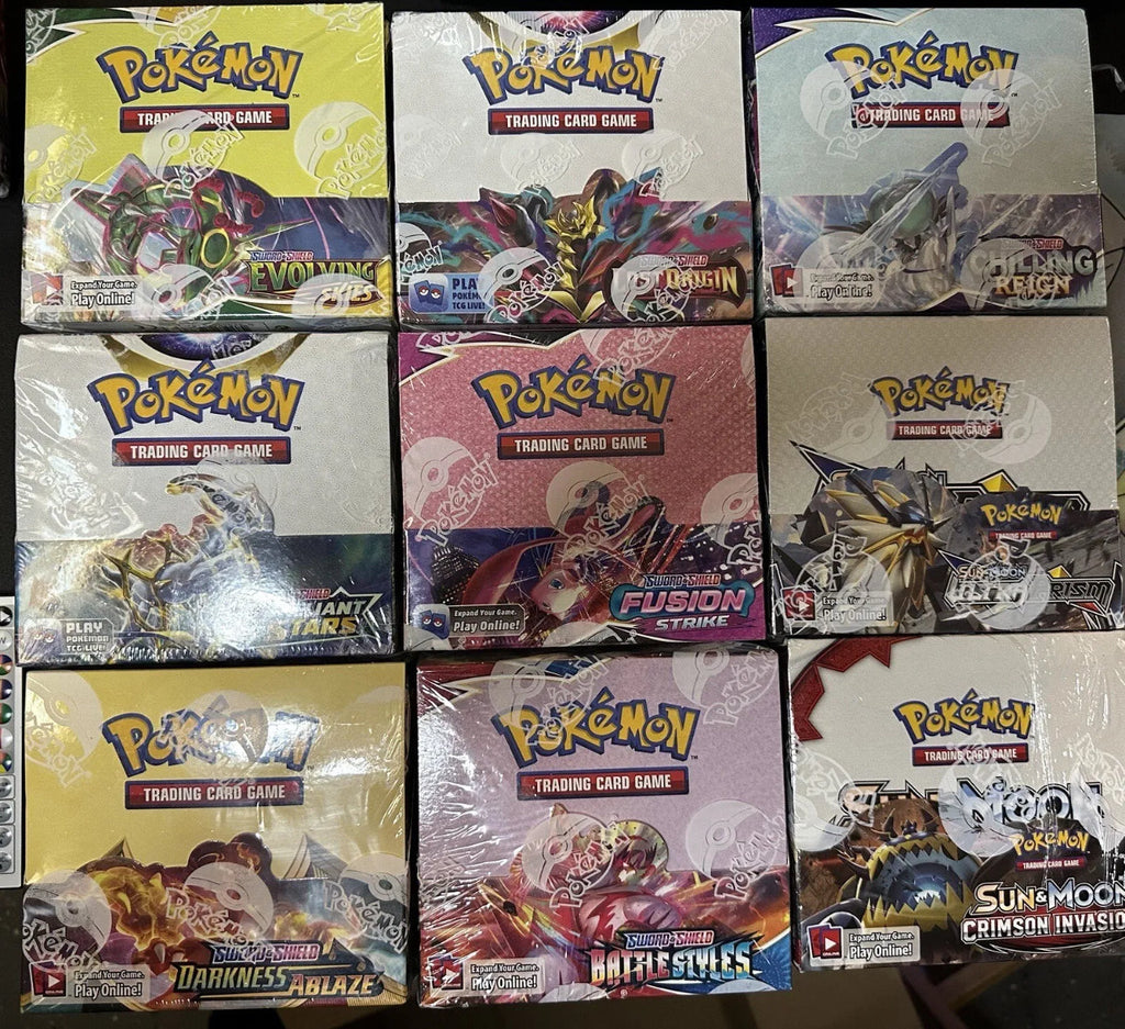 Medium Vintage/Modern Mystery Box with Singles, Packs, Boxes and More!!!