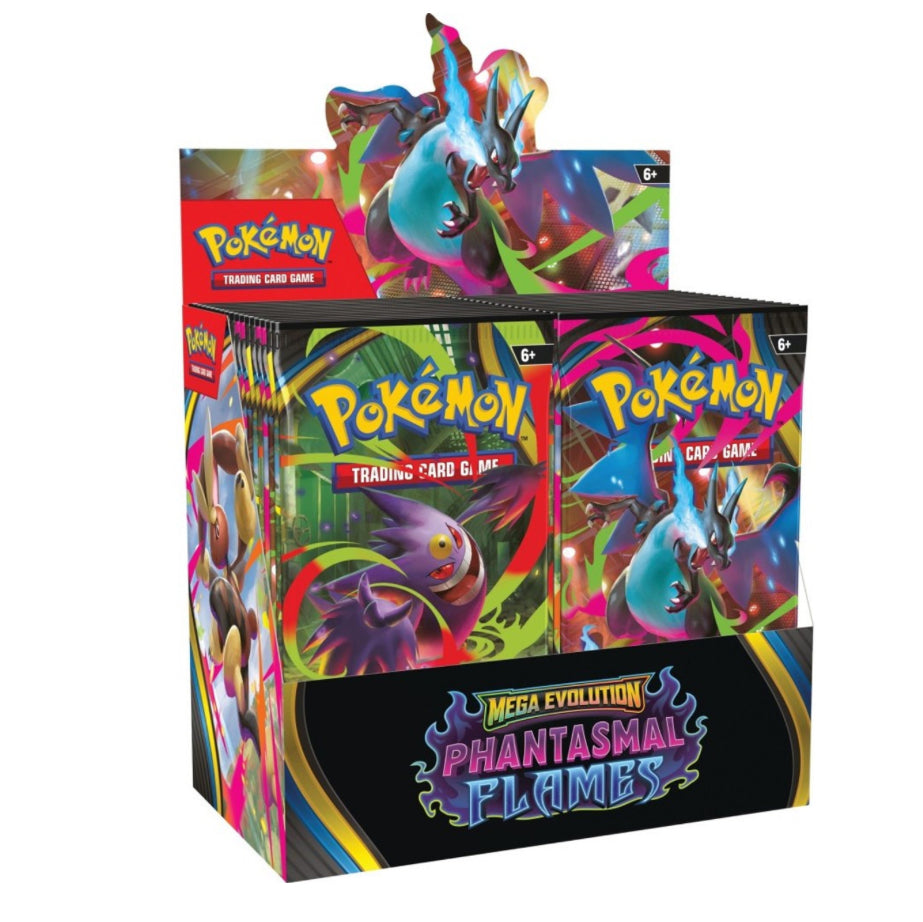 Pokemon - Mega Evolution Phantasmal Flames COMBO - Booster Box + Mega Charizard Ultra Premium Collection (UPC)