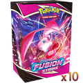 Sword & Shield: Fusion Strike - Build & Battle Box Display (10 Boxes)