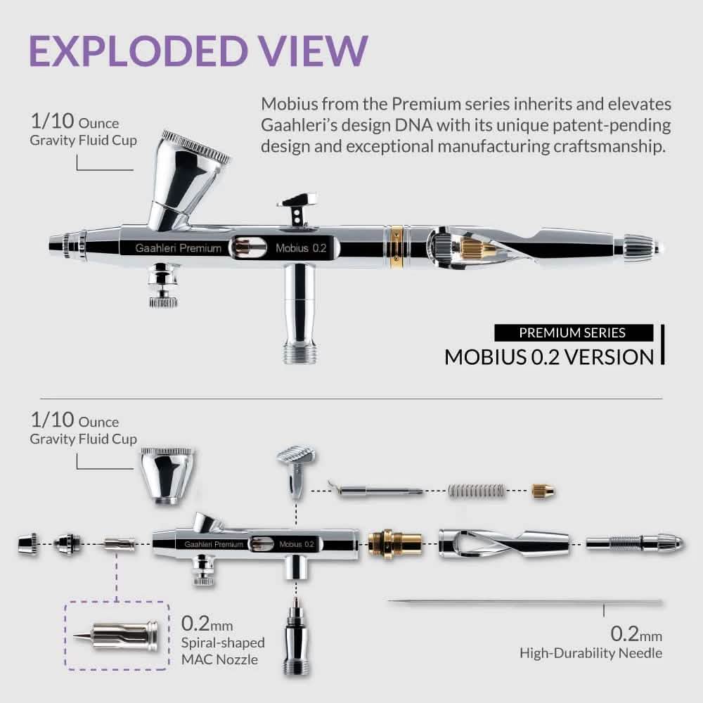 Gaahleri Premium Series Mobius 02 Premium Series GHPM-Mobius 0.2mm