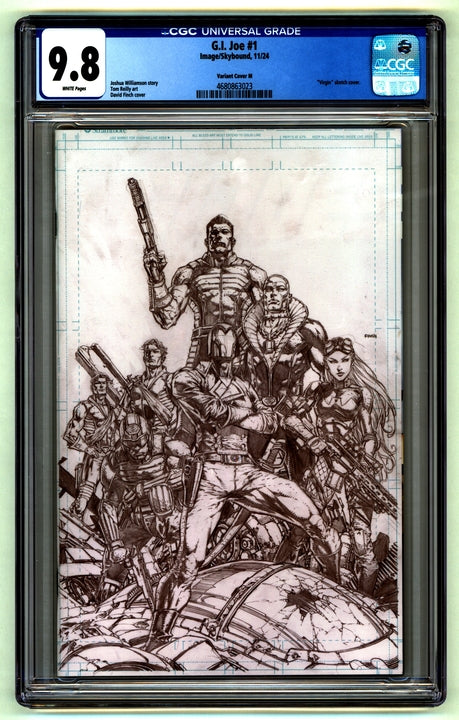 GI Joe: #1 [Finch CGC 9.8 Sketch - 1:500] 2024
