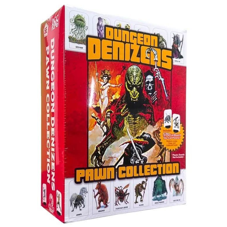 DUNGEON DENIZENS CARDSTOCK PAWNS