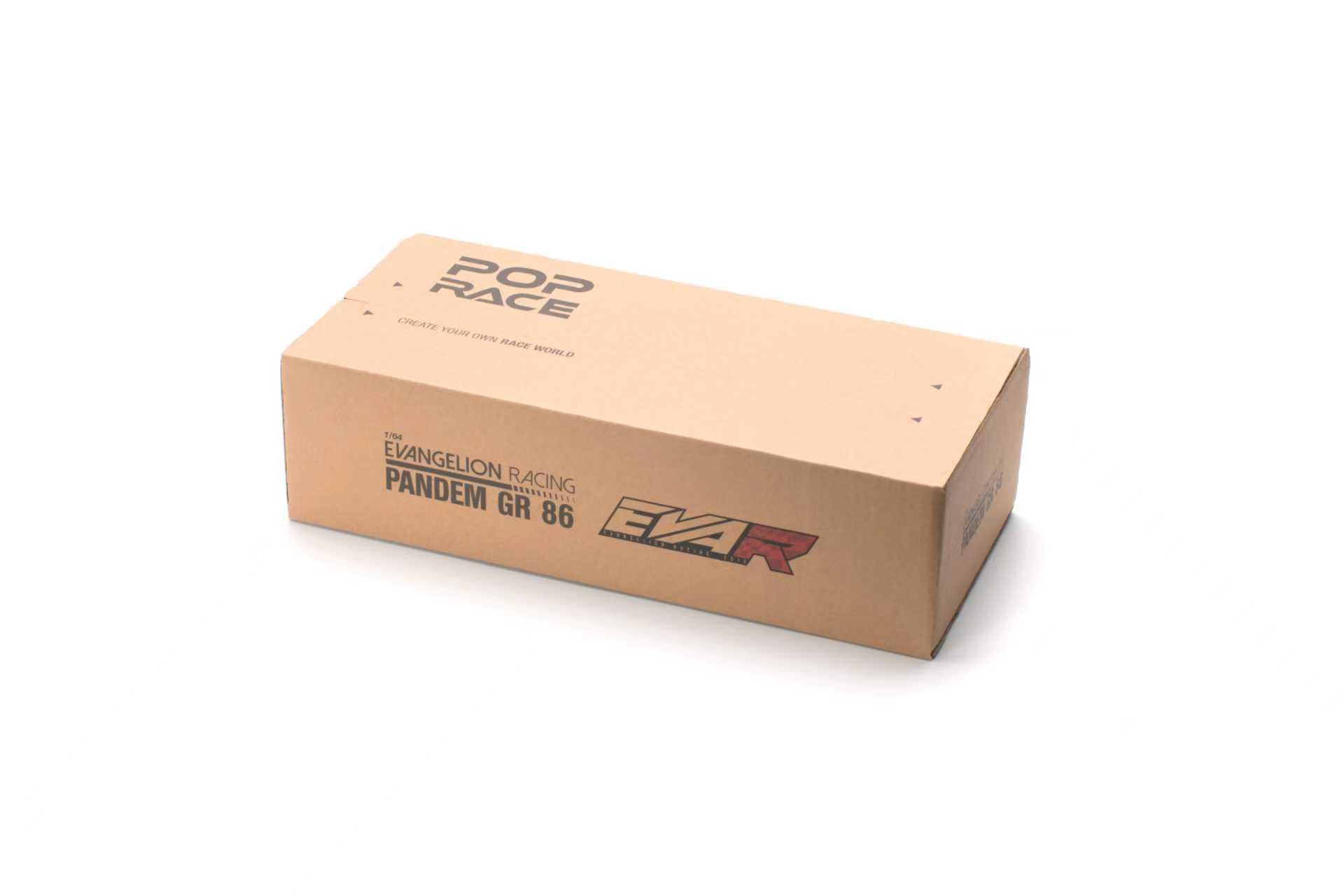 (PRE-ORDER) POPRACE X EVANGELION RACING 1:64 PANDEM GR 86 BLIND BOX SERIES Complete Set of 6 cars in one carton