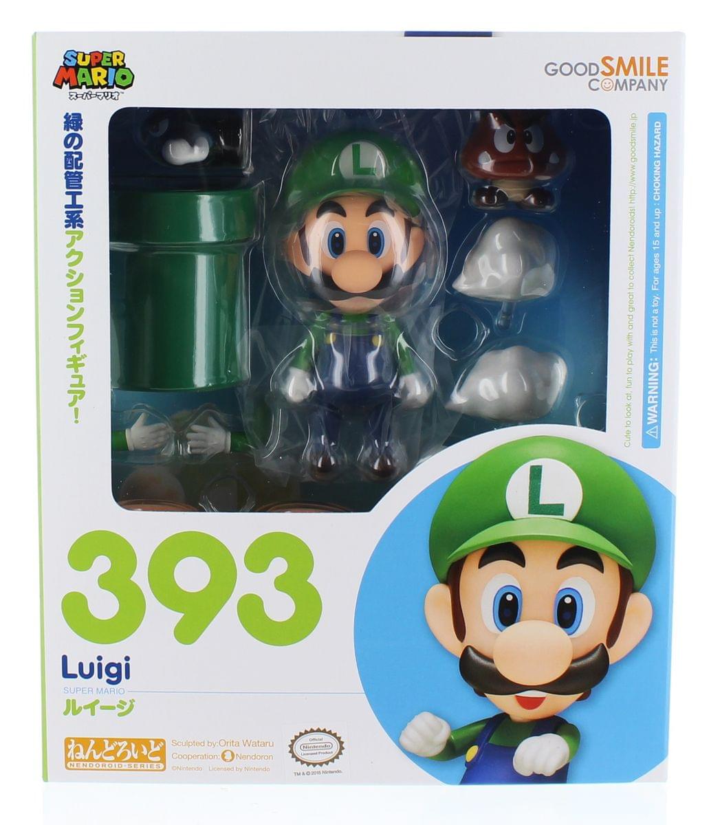 Super Mario Nendoroid Action Figure Luigi