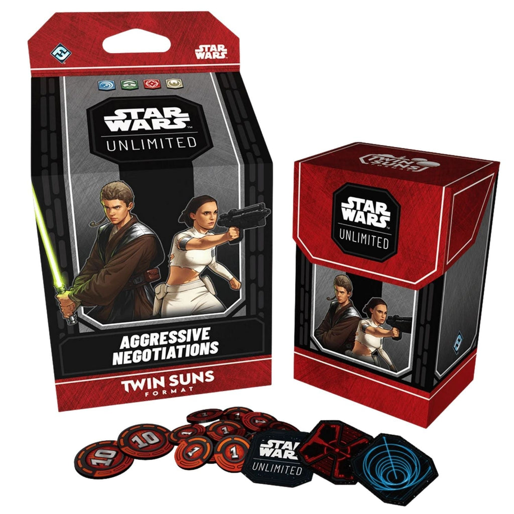 Star Wars: Unlimited – 2026 Twin Suns Deck-Display (4er-Set)