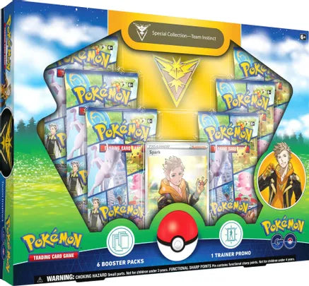 Pokemon GO Special Collection Set of 3 - Team Valor/Team Mystic/Team Instinct