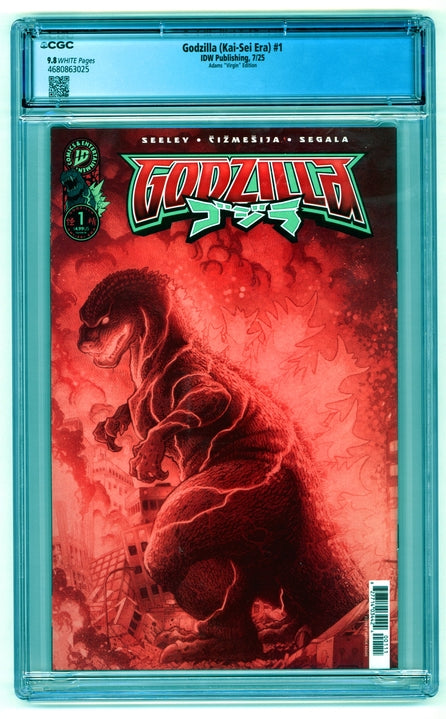 Godzilla Kai-Sei Era: #1 [Arthur Adams CGC 9.8 Virgin -1:150] 2025