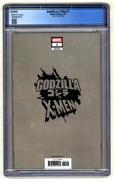 Godzilla VS X-Men: #1 [Taurin Clarke CGC 9.8 - 1:100] 2025