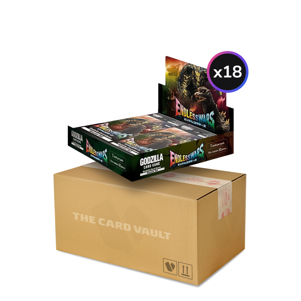 Godzilla Card Game - ENDLESS WARS (BP04) - Display Case (18x Booster Boxes)