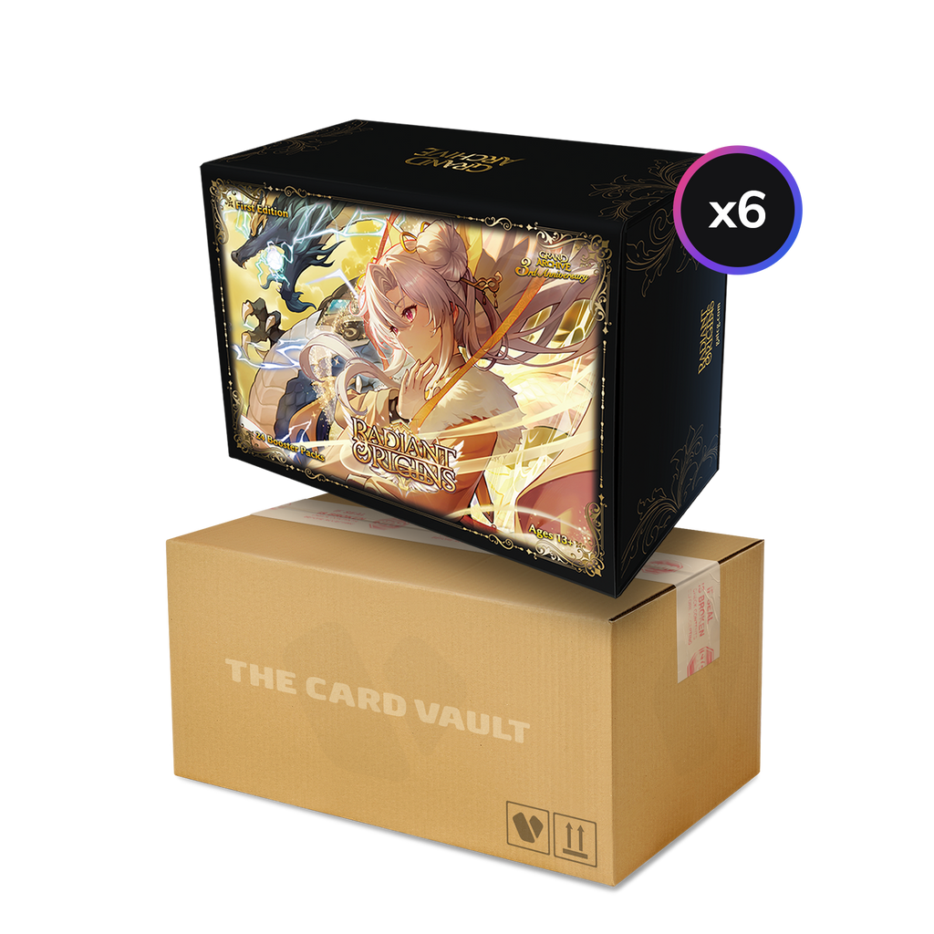Grand Archive TCG - Radiant Origins - Display Case (6x Booster Boxes) (1st Edition)