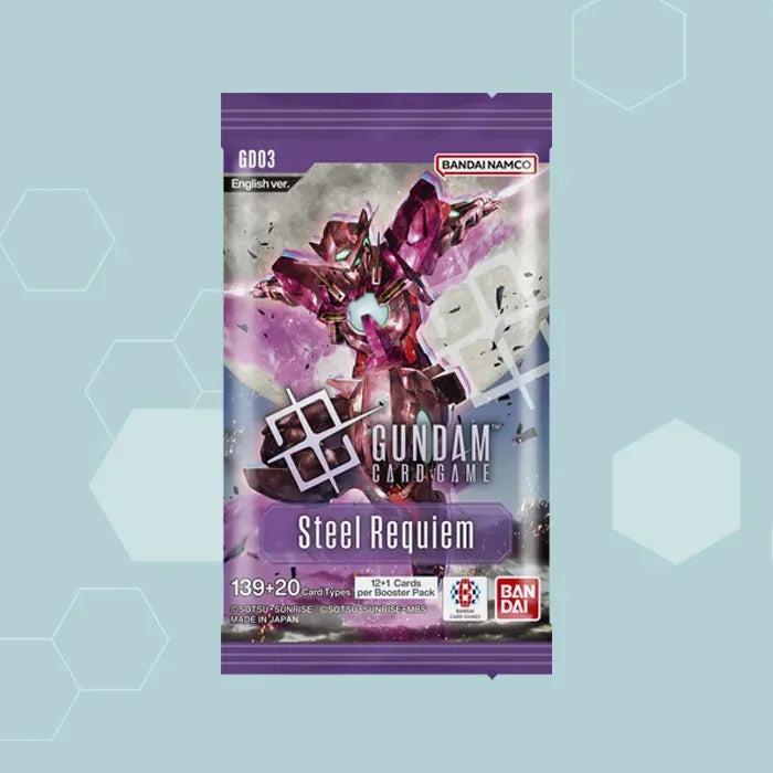 Gundam CG: Steel Requiem Booster Box [GD-03] - 24 Packs