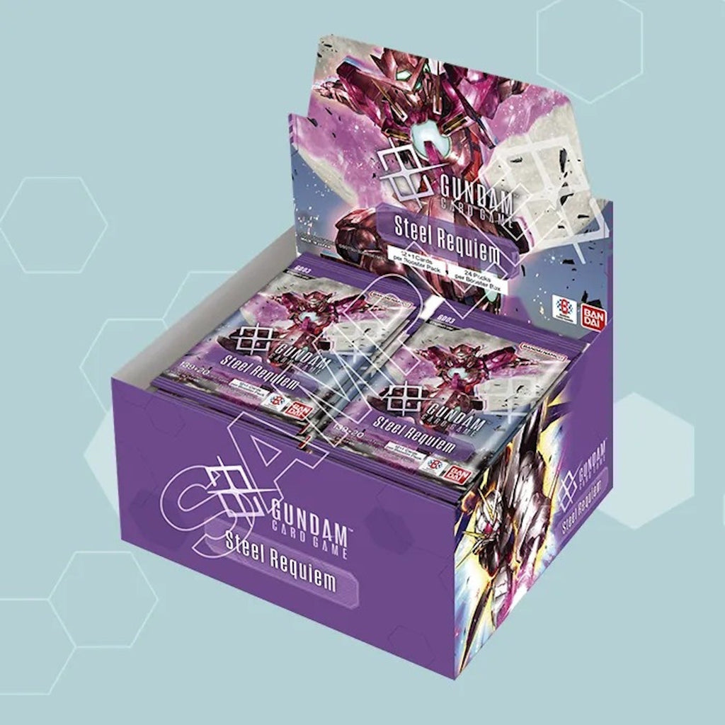 Gundam CG: Steel Requiem Booster Box [GD-03] - 24 Packs