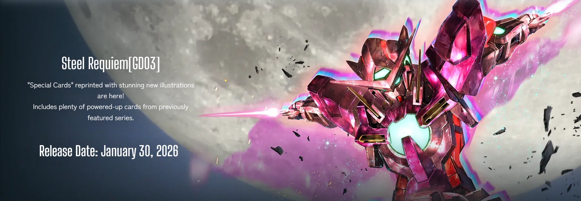 Gundam CG: Steel Requiem Booster Box [GD-03] - 24 Packs