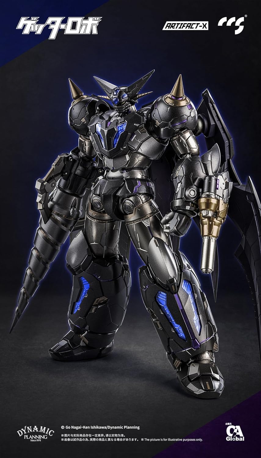 C&A Global Ltd. x CCSTOYS ARTIFACT-X Series Black Getter Alloy Action Figure