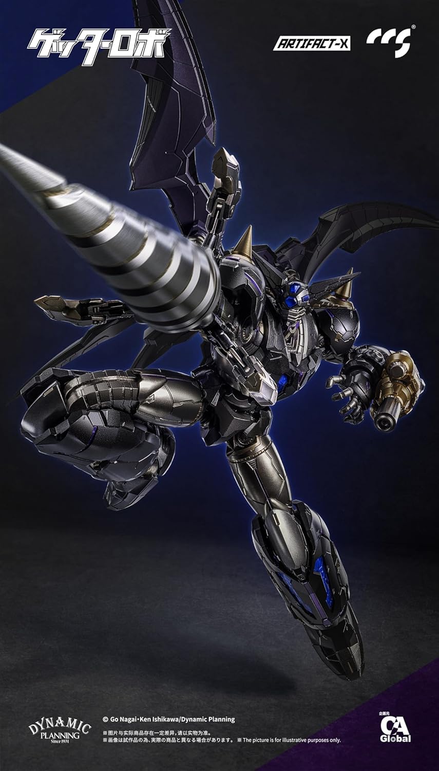 C&A Global Ltd. x CCSTOYS ARTIFACT-X Series Black Getter Alloy Action Figure