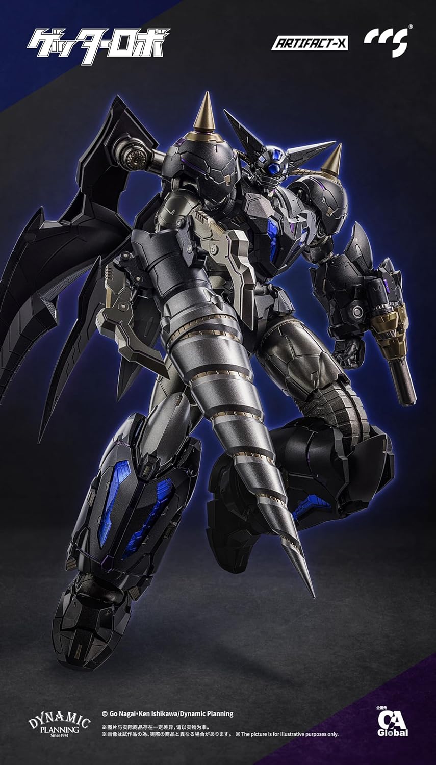 C&A Global Ltd. x CCSTOYS ARTIFACT-X Series Black Getter Alloy Action Figure